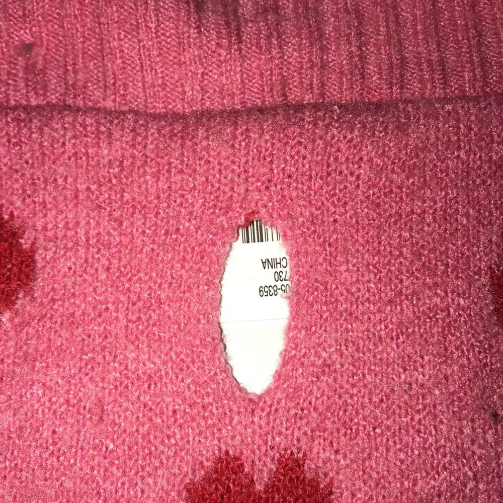 NWOT Heart Pet Sweater